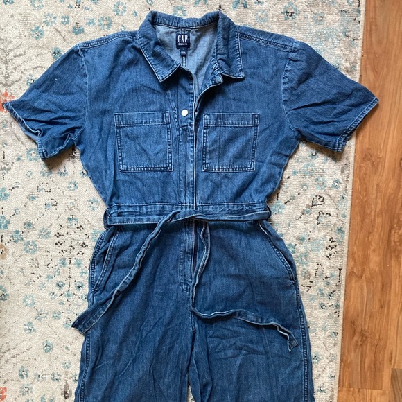 Gap denim jumpsuit - Picture 2 of 5